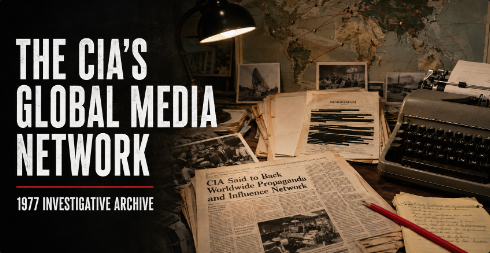 NYT 1977- Worldwide Propaganda Network Built by the C.I.A.